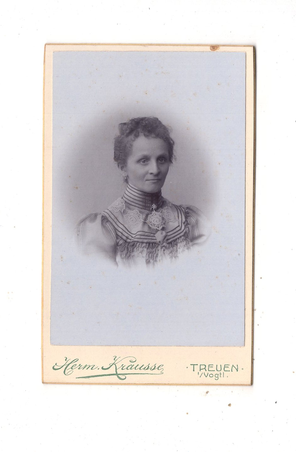 Fotografie Damenportrait - Treuen im Vogtland 1890er