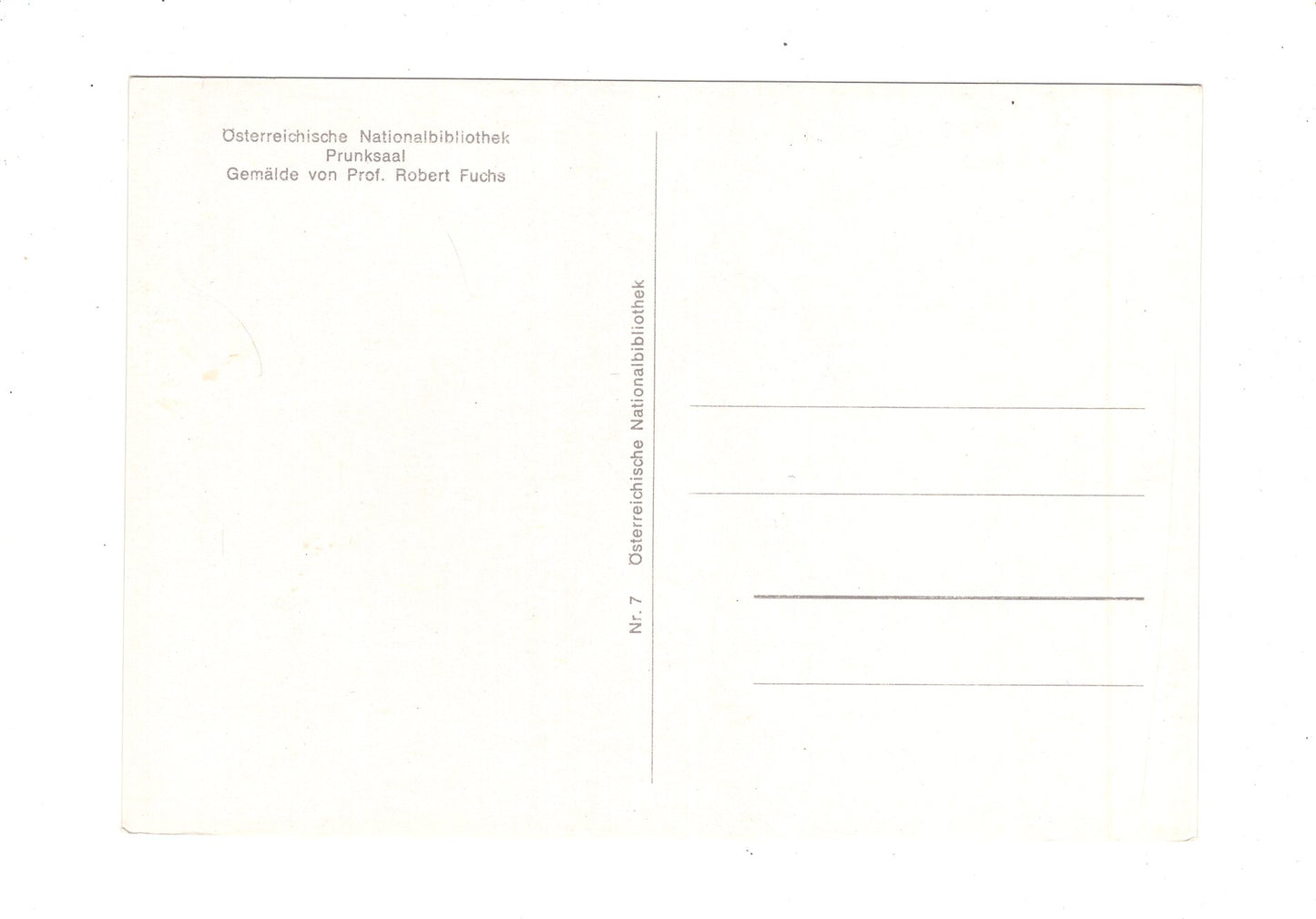 Ansichtskarte / Kunstkarte Wien / Österreichische Nationalbibliothek / Österreich