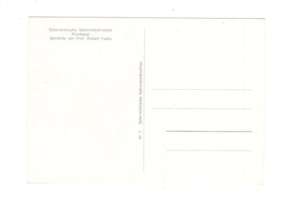 Ansichtskarte / Kunstkarte Wien / Österreichische Nationalbibliothek / Österreich