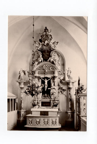 Ansichtskarte Dorfkirche auf Rügen / Trent