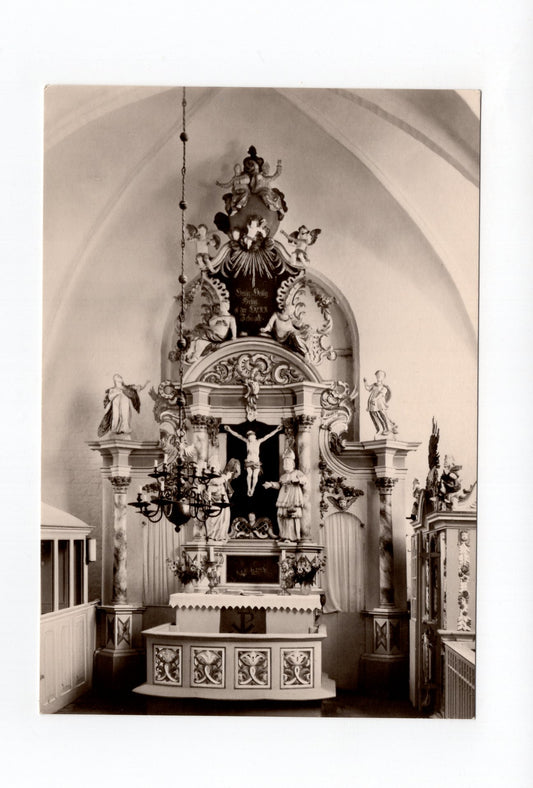 Ansichtskarte Dorfkirche auf Rügen / Trent