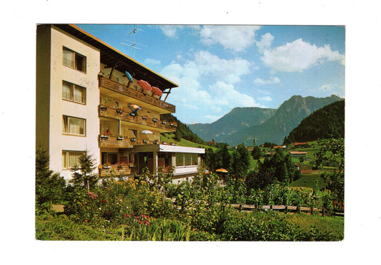 Ansichtskarte Ev. Erholungsheim Alpenhof / Haus Thielen / Tiefenbach