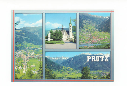 Ansichtskarte Prutz / Oberinntal / Tirol / Österreich