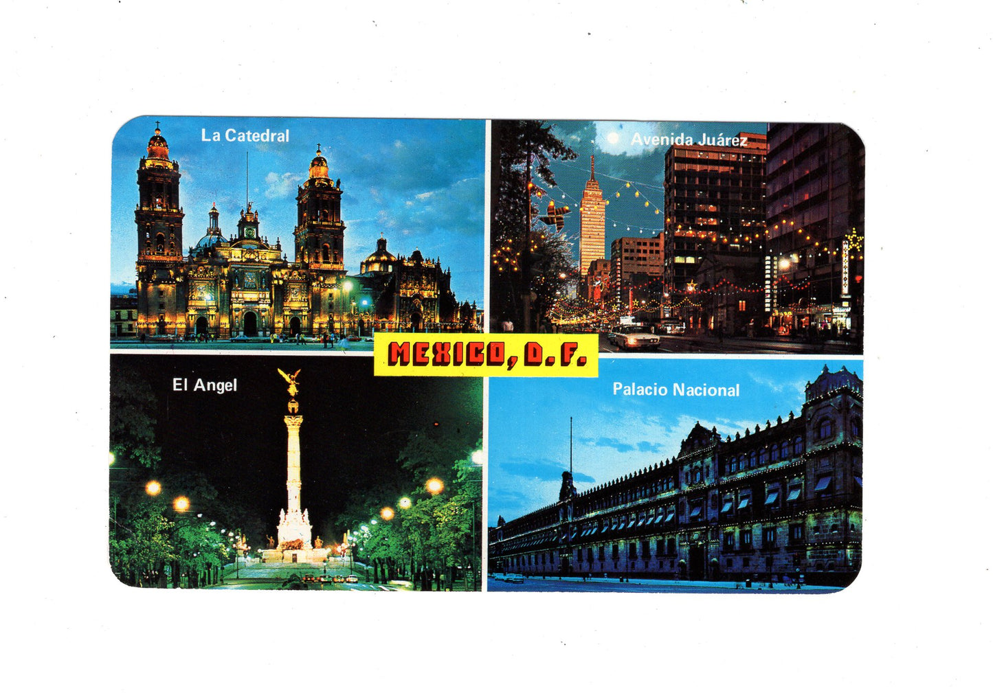 Ansichtskarte Mexiko-Stadt / Mexiko