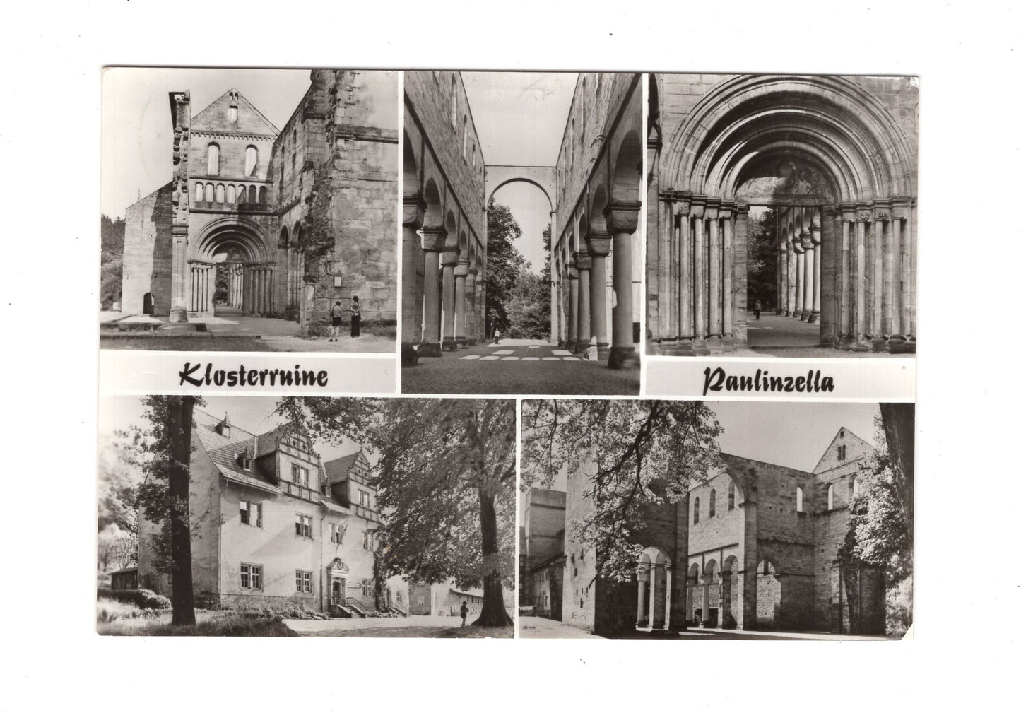 Ansichtskarte Klosterruine Paulinzella