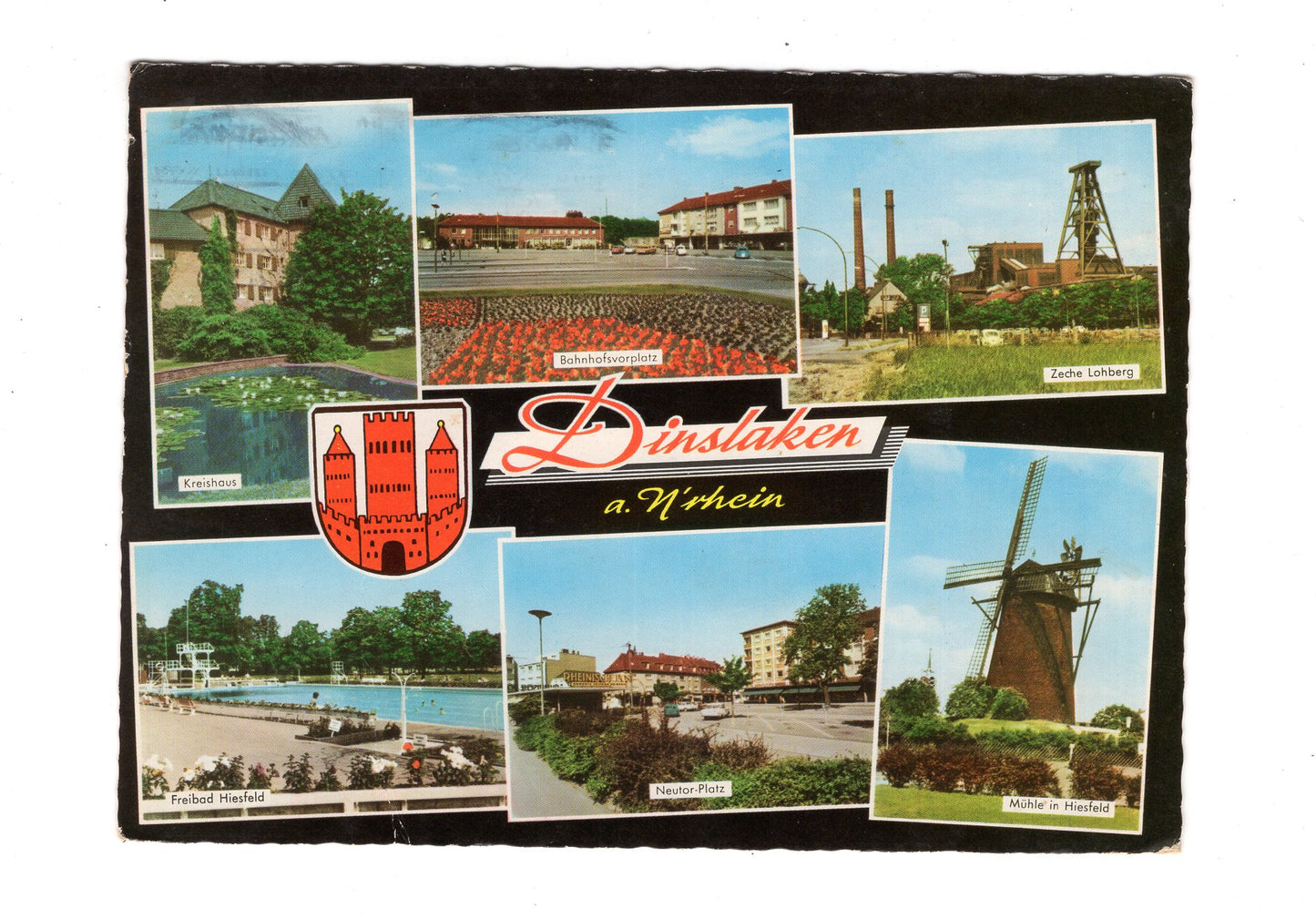 Ansichtskarte Dinslaken am Niederrhein