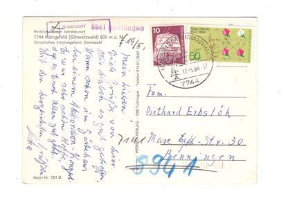 Ansichtskarte Königsfeld im Schwarzwald / J1-70