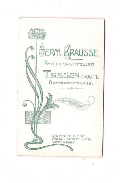 Fotografie Damenportrait - Treuen im Vogtland 1890er