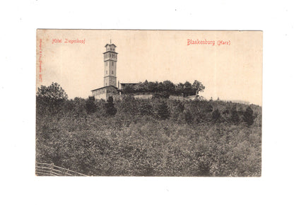 Ansichtskarte Blankenburg / Harz / Hotel Ziegenkopf