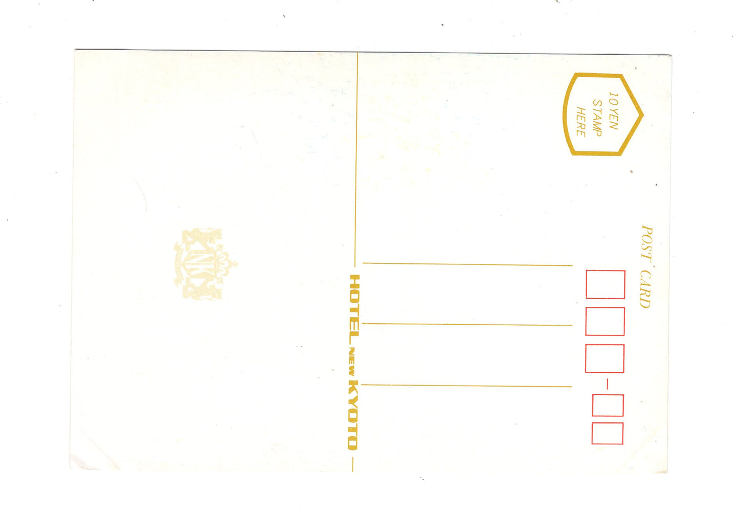 Ansichtskarte Hotel New Kyoto / Japan