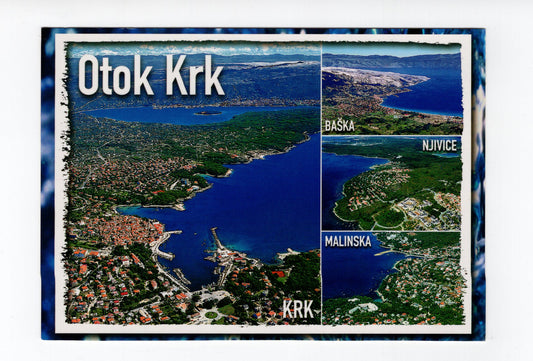 Ansichtskarte Insel Krk / Kroatien