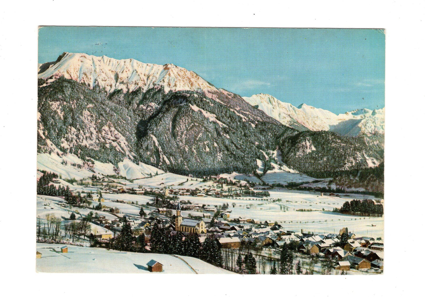 Ansichtskarte Hindelang mit Bad Oberdorf