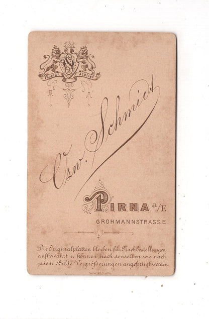 Fotografie Feine Dame - Pirna 1880er