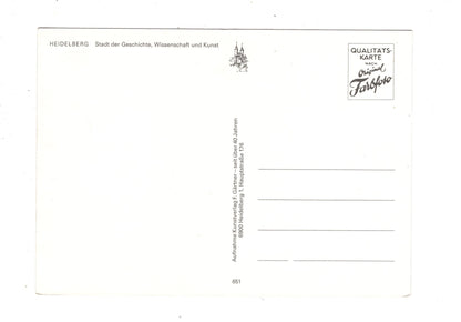 Ansichtskarte Heidelberg am Neckar / L1-70