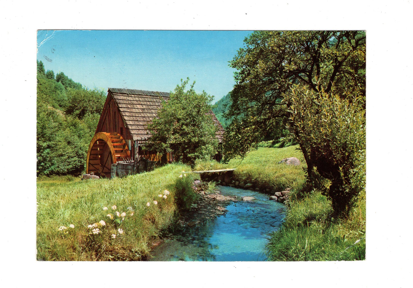 Ansichtskarte Mühle im Schwarzwald / G1-63