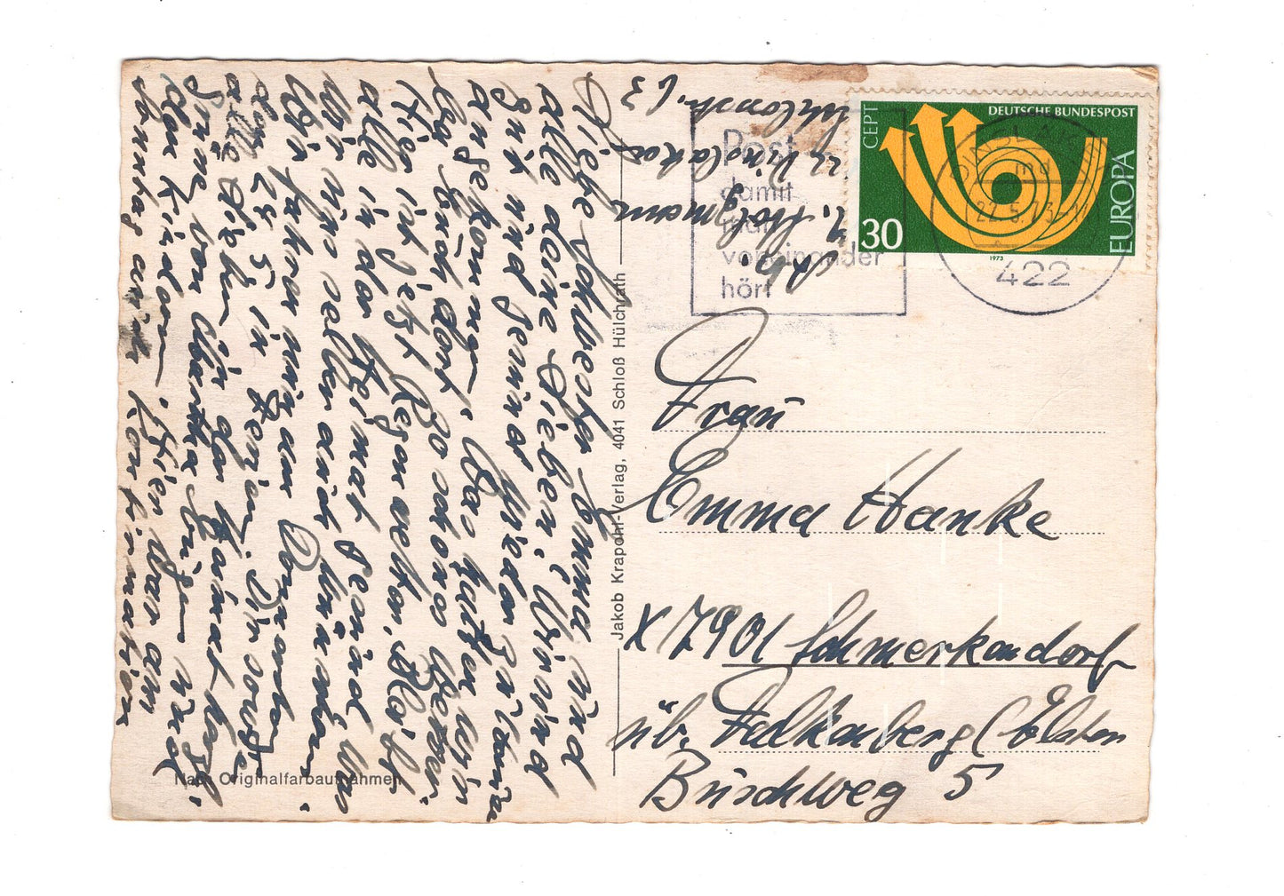 Ansichtskarte Dinslaken am Niederrhein