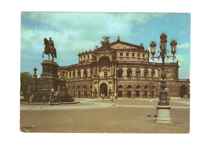 Ansichtskarte Dresden / Semperoper