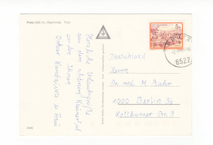 Ansichtskarte Prutz / Oberinntal / Tirol / Österreich