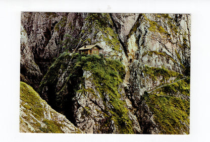 Ansichtskarte Höllentalklamm / Eingangshütte