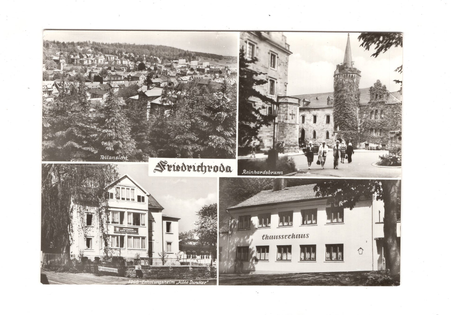 Ansichtskarte Friedrichroda im Thüringer Wald  / I1-58