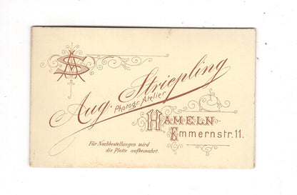 Fotografie Damenportrait - Hameln 1880er