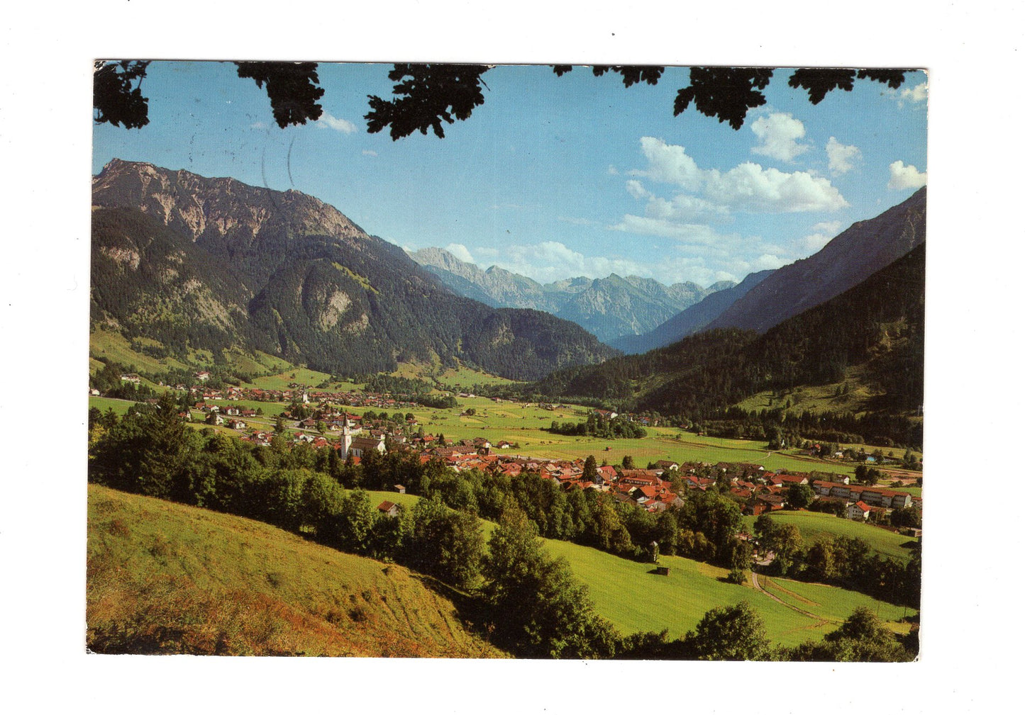 Ansichtskarte Hindelang-Bad Oberdorf / Allgäuer Alpen