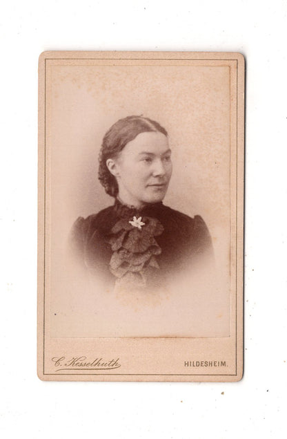 Fotografie Damenportrait - Hildesheim 1880er