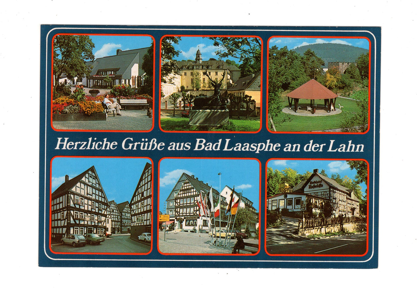 Ansichtskarte Bad Laasphe an der Lahn