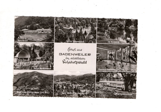 Ansichtskarte Badenweiler im südlichen Schwarzwald / Sportbad +++ / J1-70