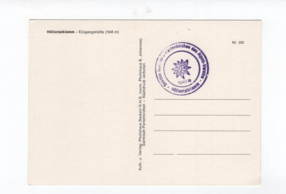 Ansichtskarte Höllentalklamm / Eingangshütte