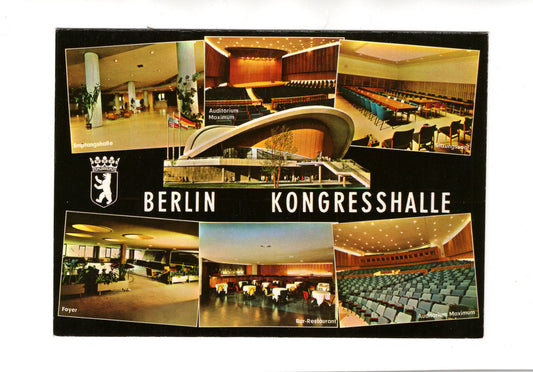 Ansichtskarte Berlin / Kongresshalle