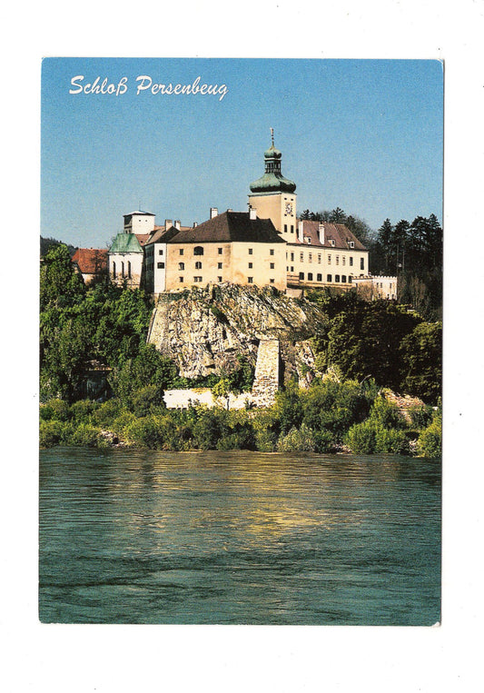 Ansichtskarte Schloss Persenbeug an der Donau / Österreich