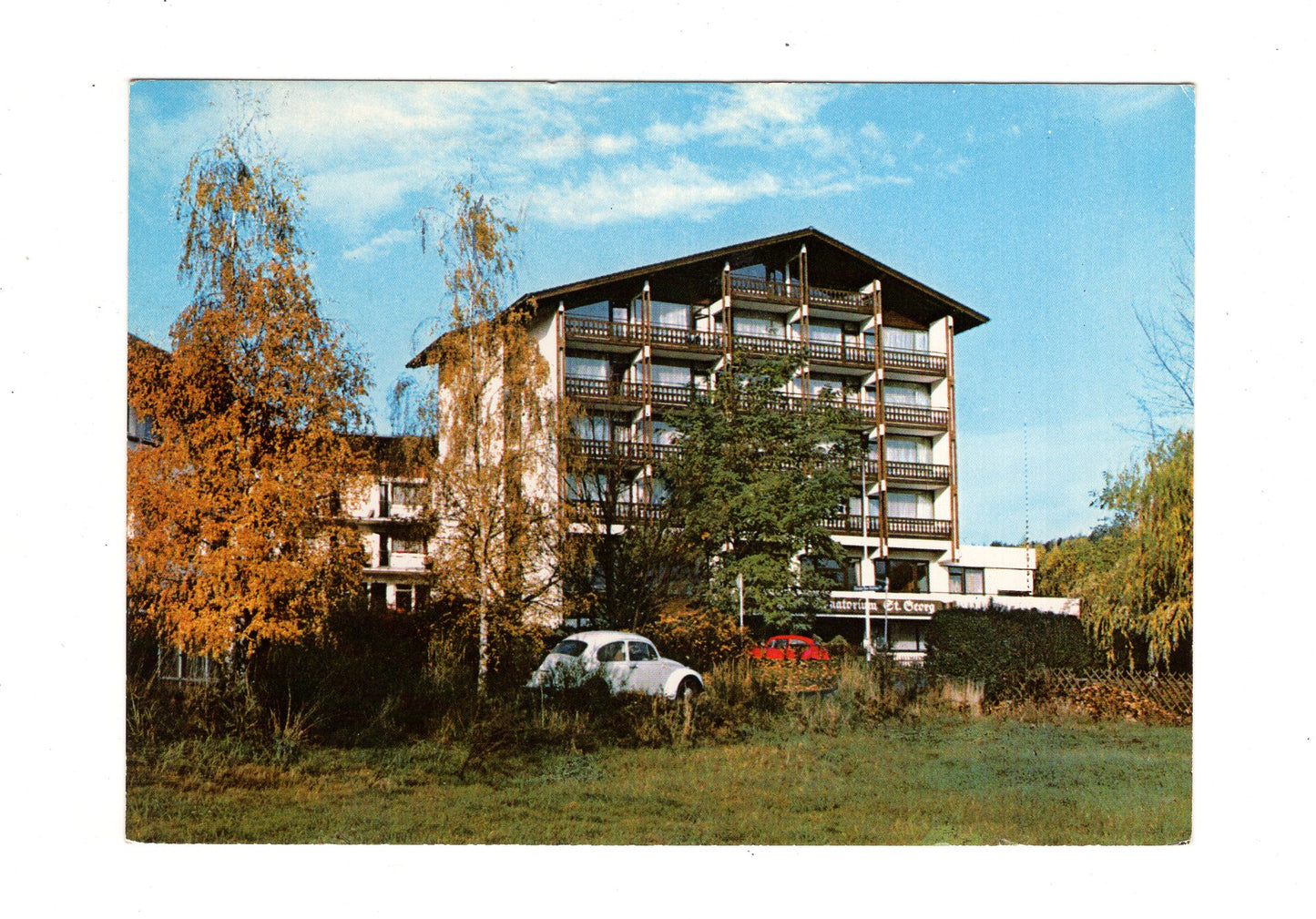 Ansichtskarte Bad Soden-Salmünster / Parksanatorium St. Georg