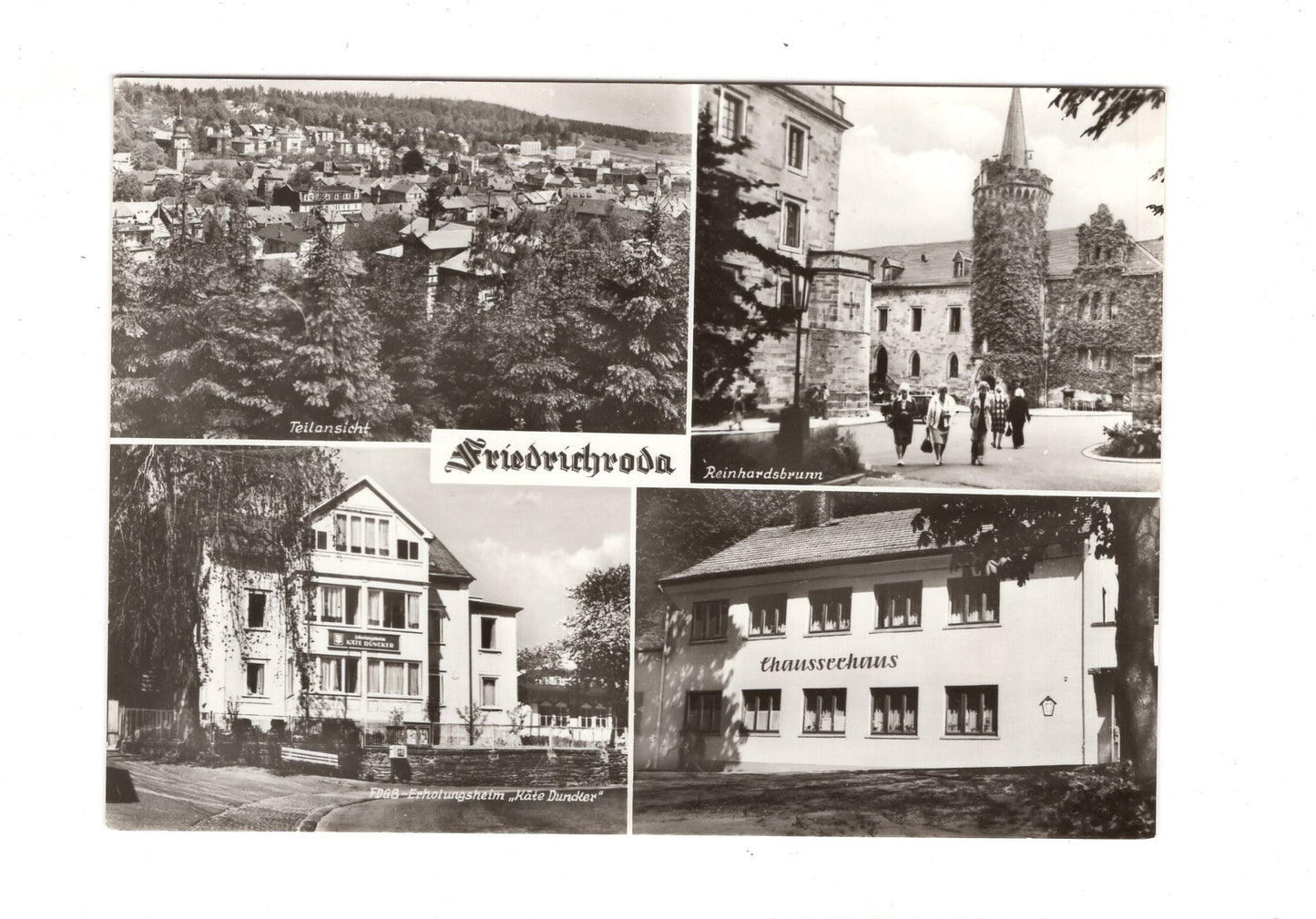 Ansichtskarte Friedrichroda im Thüringer Wald  / I1-58