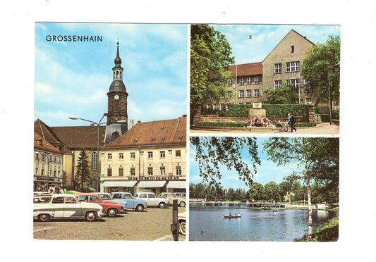 Ansichtskarte Großenhain / Karl-Marx-Platz +++