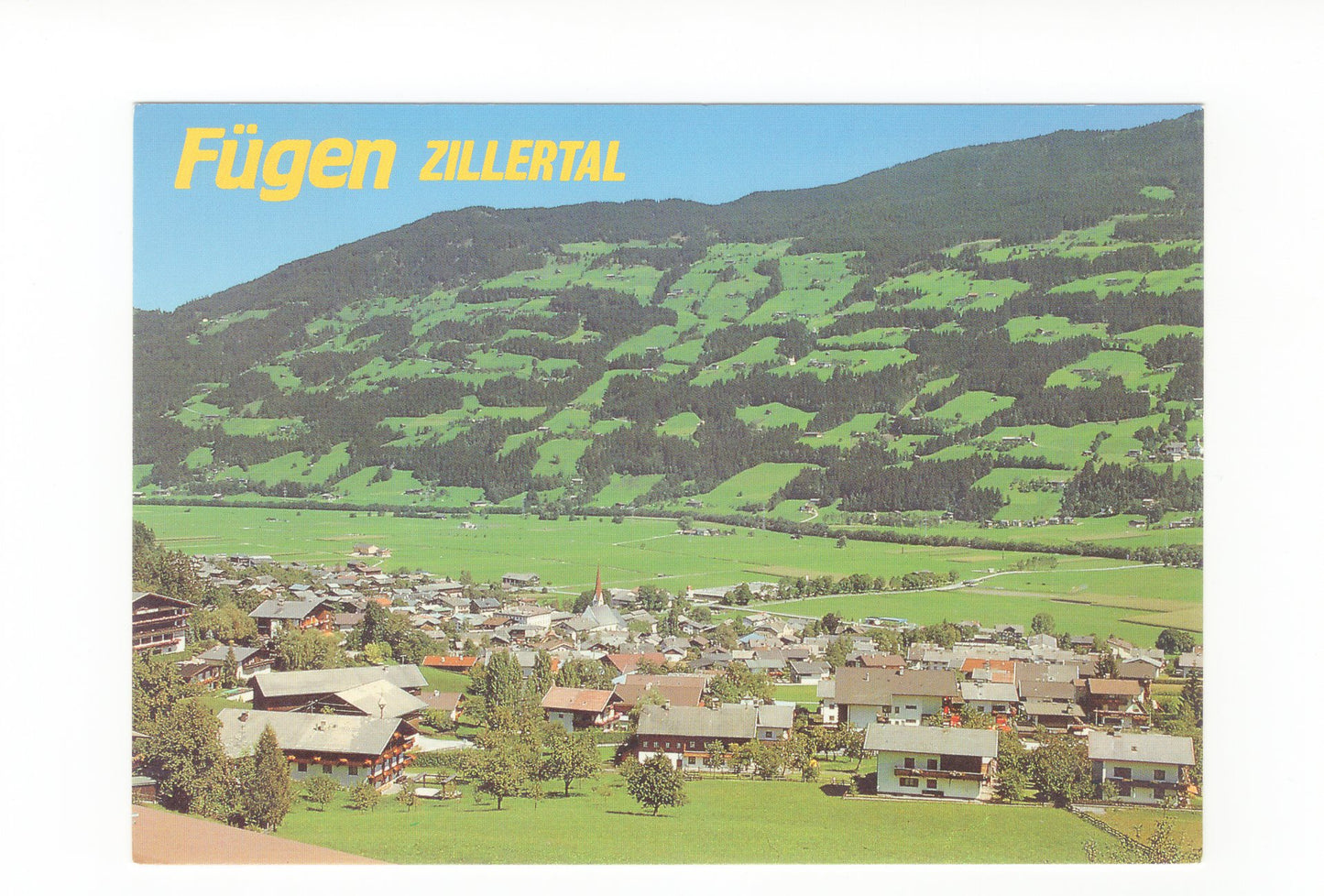Ansichtskarte Fügen im Zillertal / Tirol / Österreich
