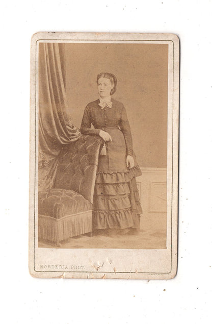 Fotografie Feine Dame - Reims 1860er
