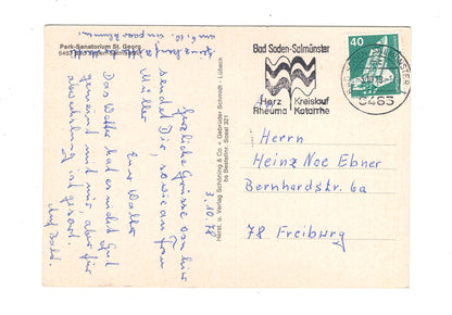 Ansichtskarte Bad Soden-Salmünster / Parksanatorium St. Georg