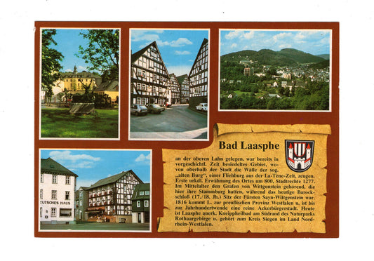 Ansichtskarte Bad Laasphe an der Lahn