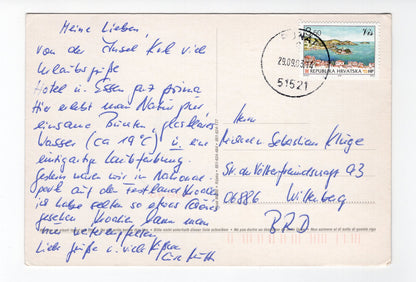 Ansichtskarte Insel Krk / Kroatien