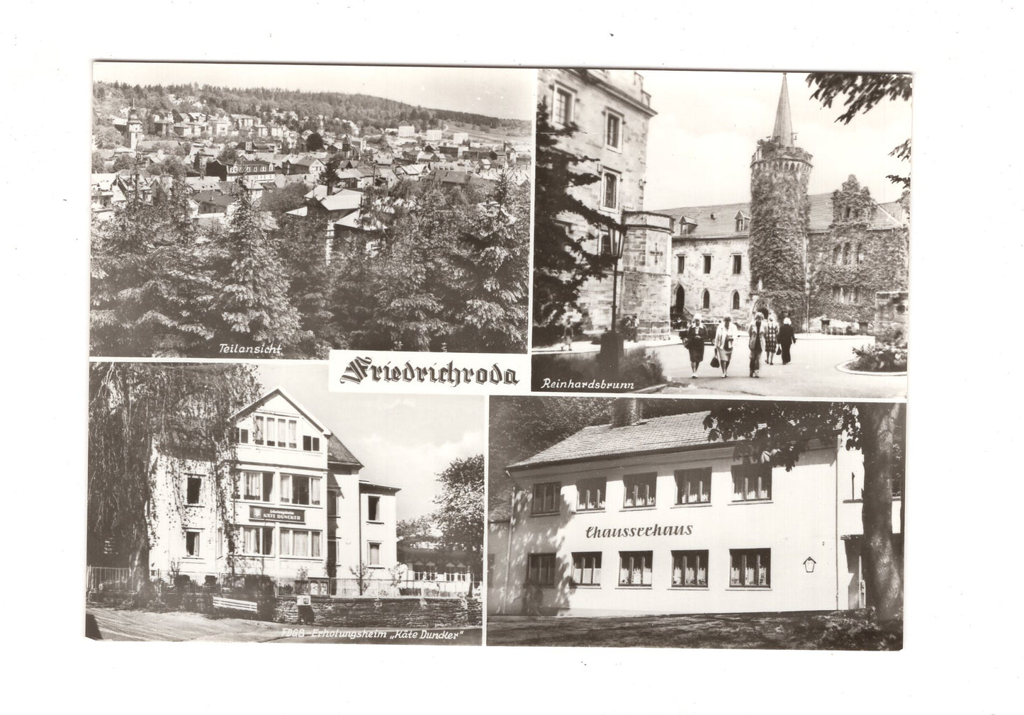 Ansichtskarte Friedrichroda im Thüringer Wald  / I1-58