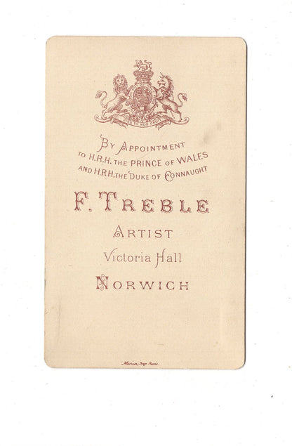 Fotografie Damenportrait - Norwich 1870er / CDV C1-09