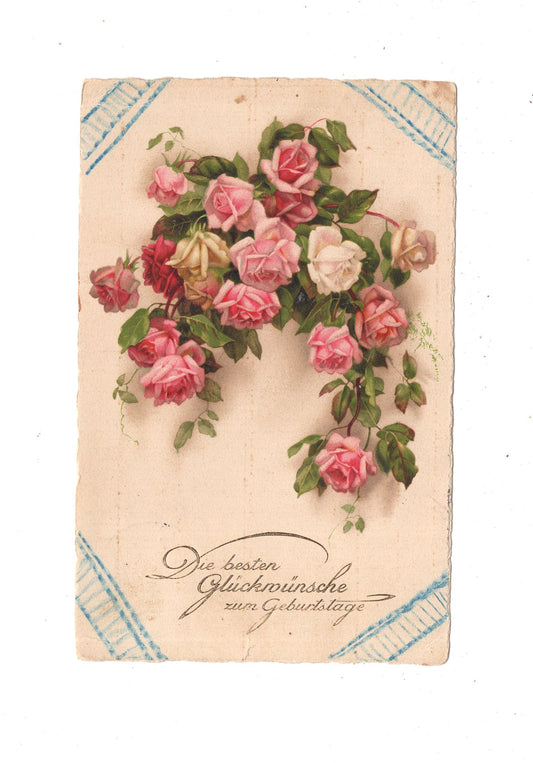 Ansichtskarte Glückwünsche / Glückwunsch zum Geburtstag / L1-61