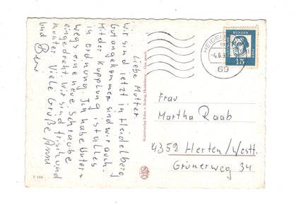 Ansichtskarte Heidelberg am Neckar / L1-70