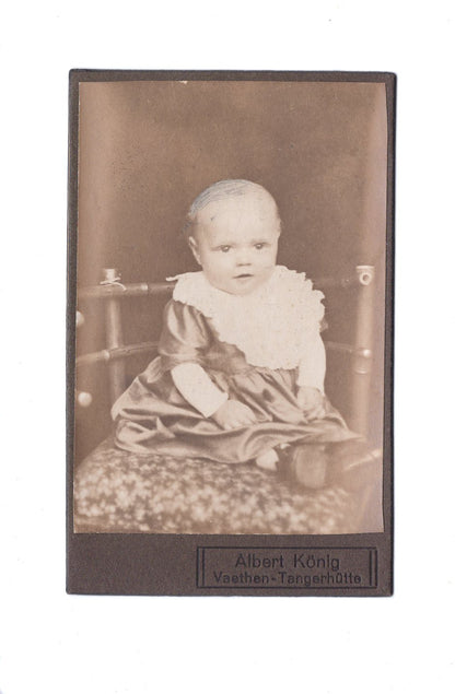 Fotografie Schönes Kinderbild / Baby - Vaethen-Tangerhütte 1910er