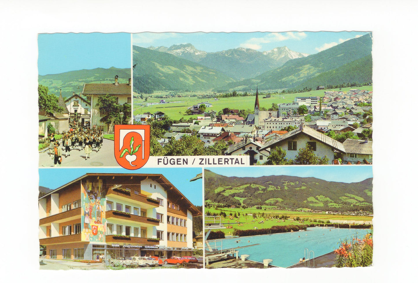 Ansichtskarte Fügen im Zillertal / Tirol / Österreich
