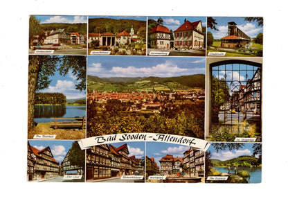 Ansichtskarte Bad Sooden-Allendorf / Am Fischteich +++