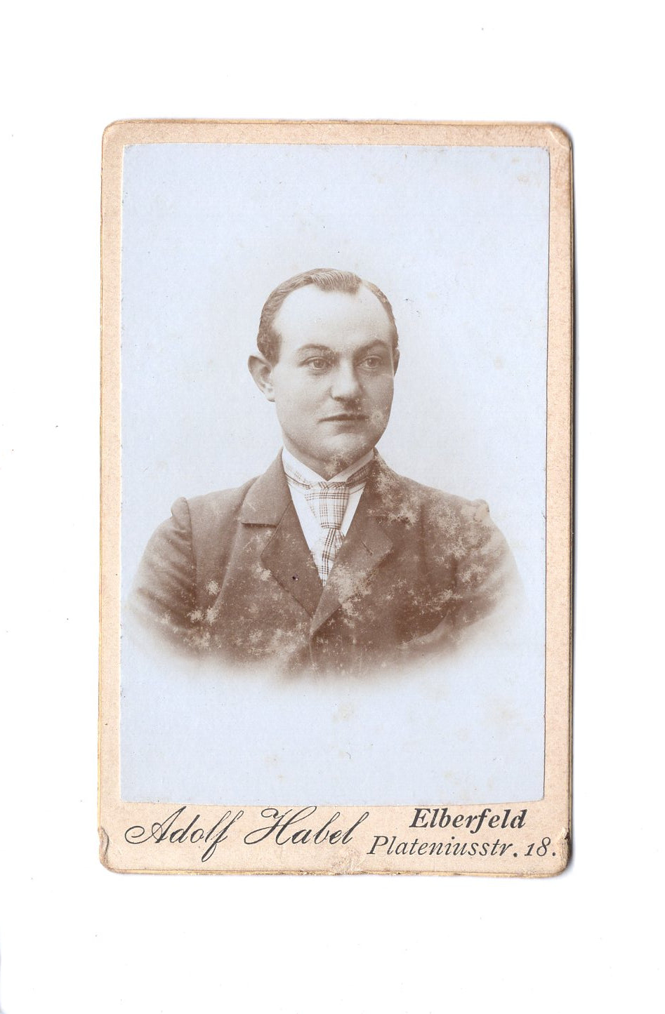 Fotografie Herrenportrait - Elberfeld 1890er