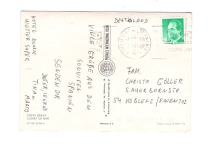 Ansichtskarte Lloret de Mar / Spanien