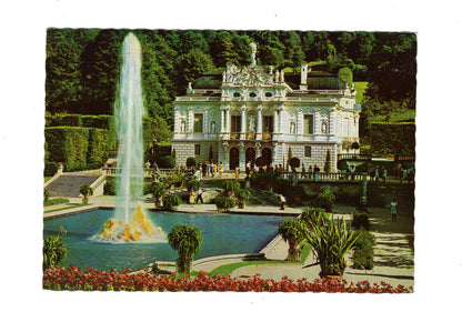 Ansichtskarte Königsschloss Linderhof / Oberbayern